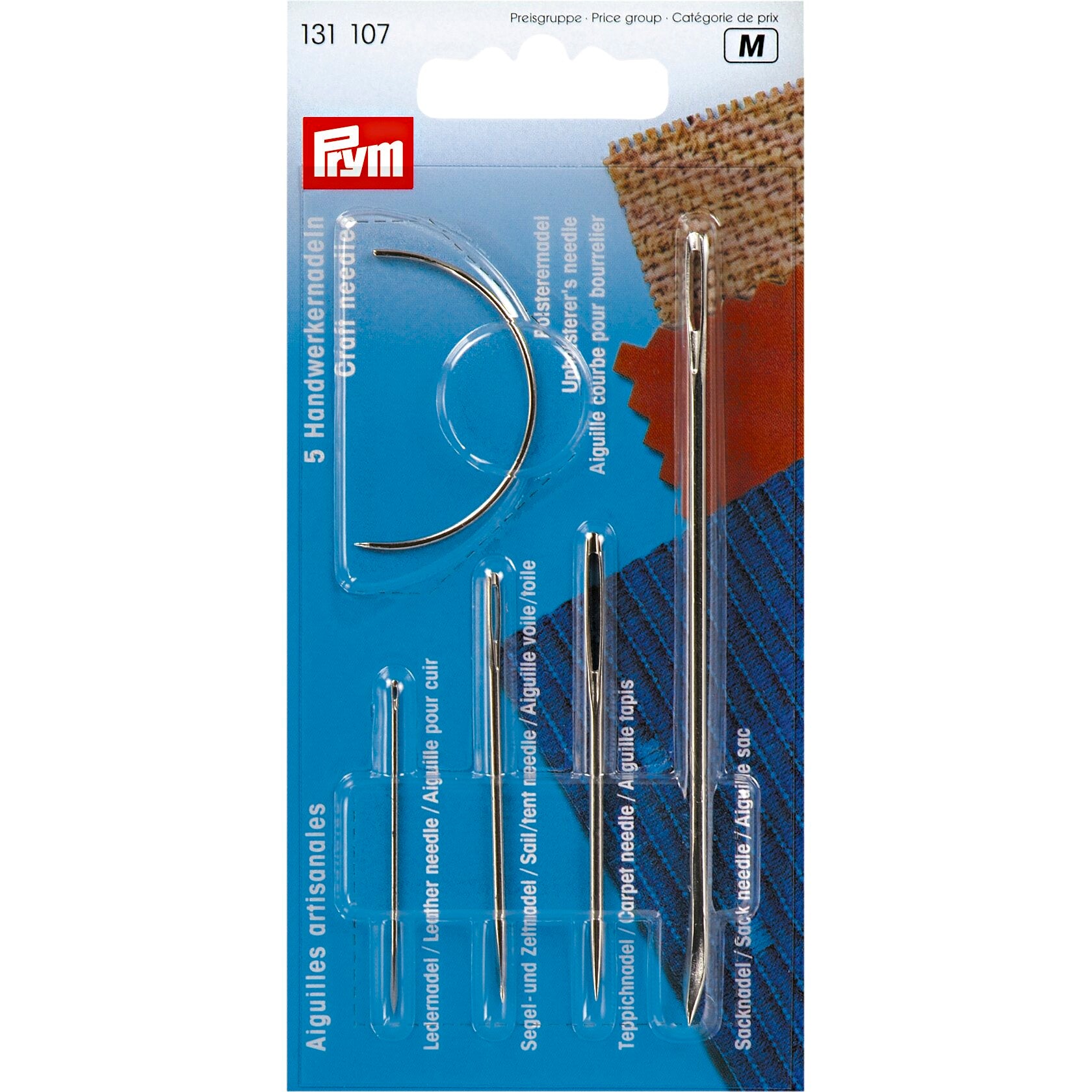 Prym Handwerker-Nadel Stahl Sortiment klein
