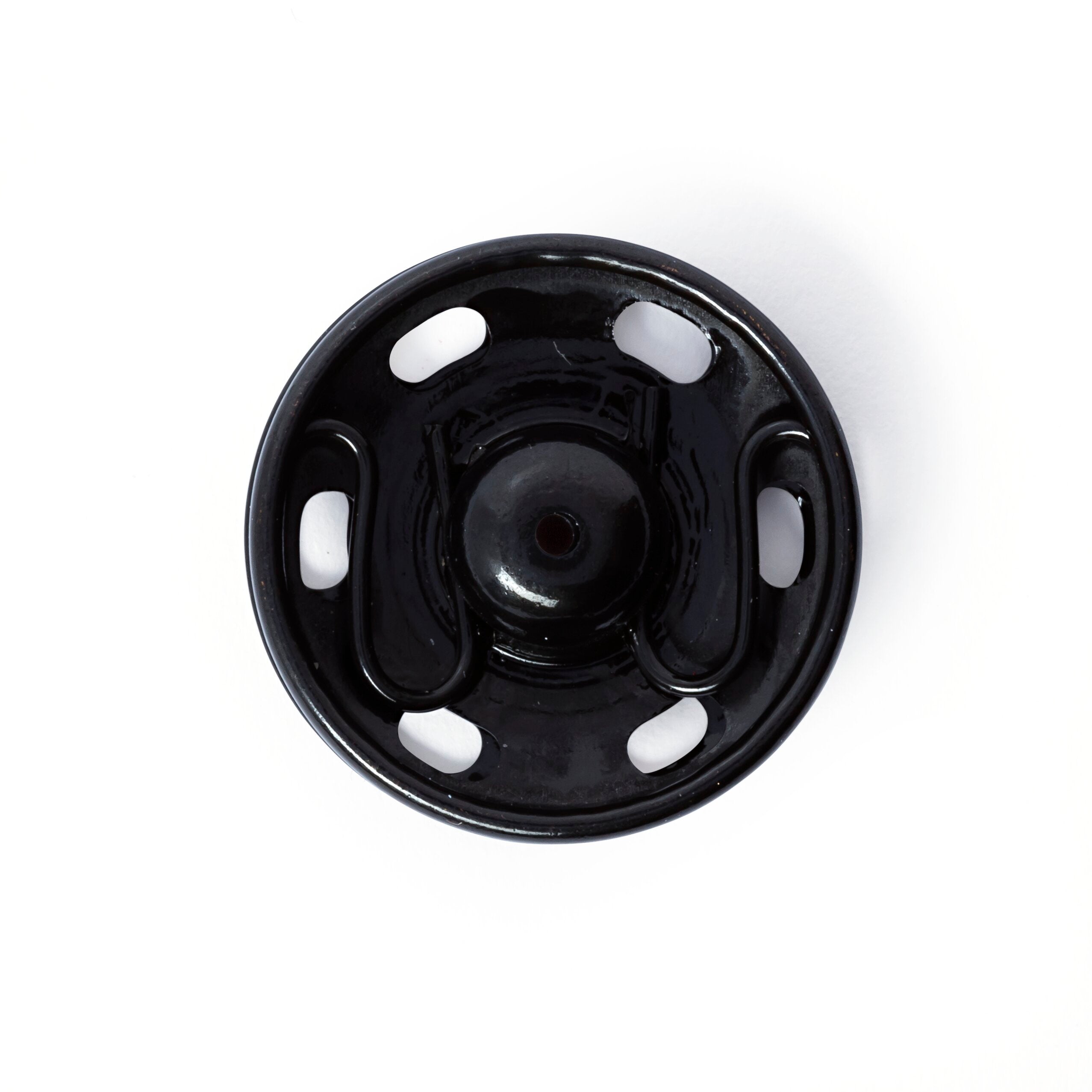Prym Annäh-Druckknöpfe Messing 21mm schwarz