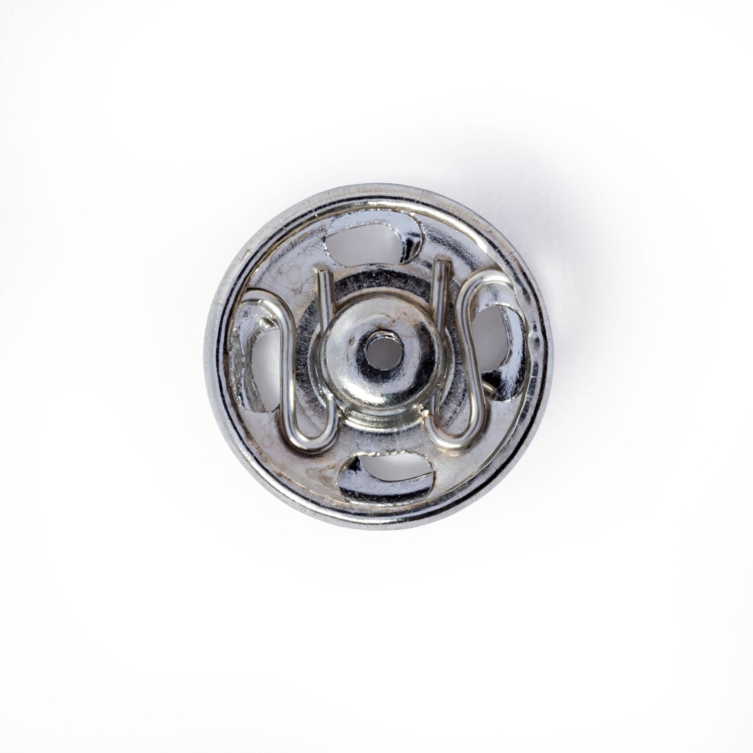 Prym Annäh-Druckknöpfe Messing 11mm silber