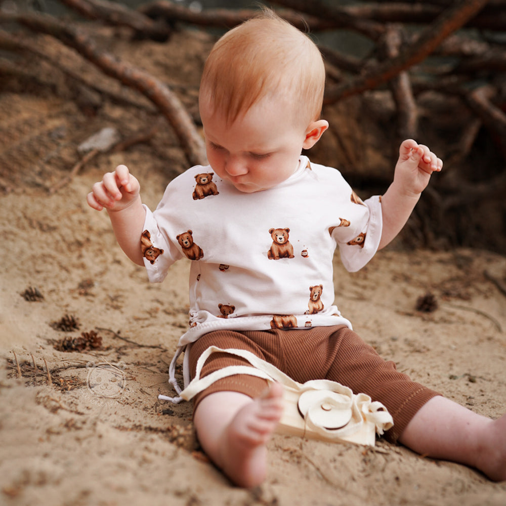 Bruno der Brummige hell (Bär) | Jersey & French Terry (BIO)