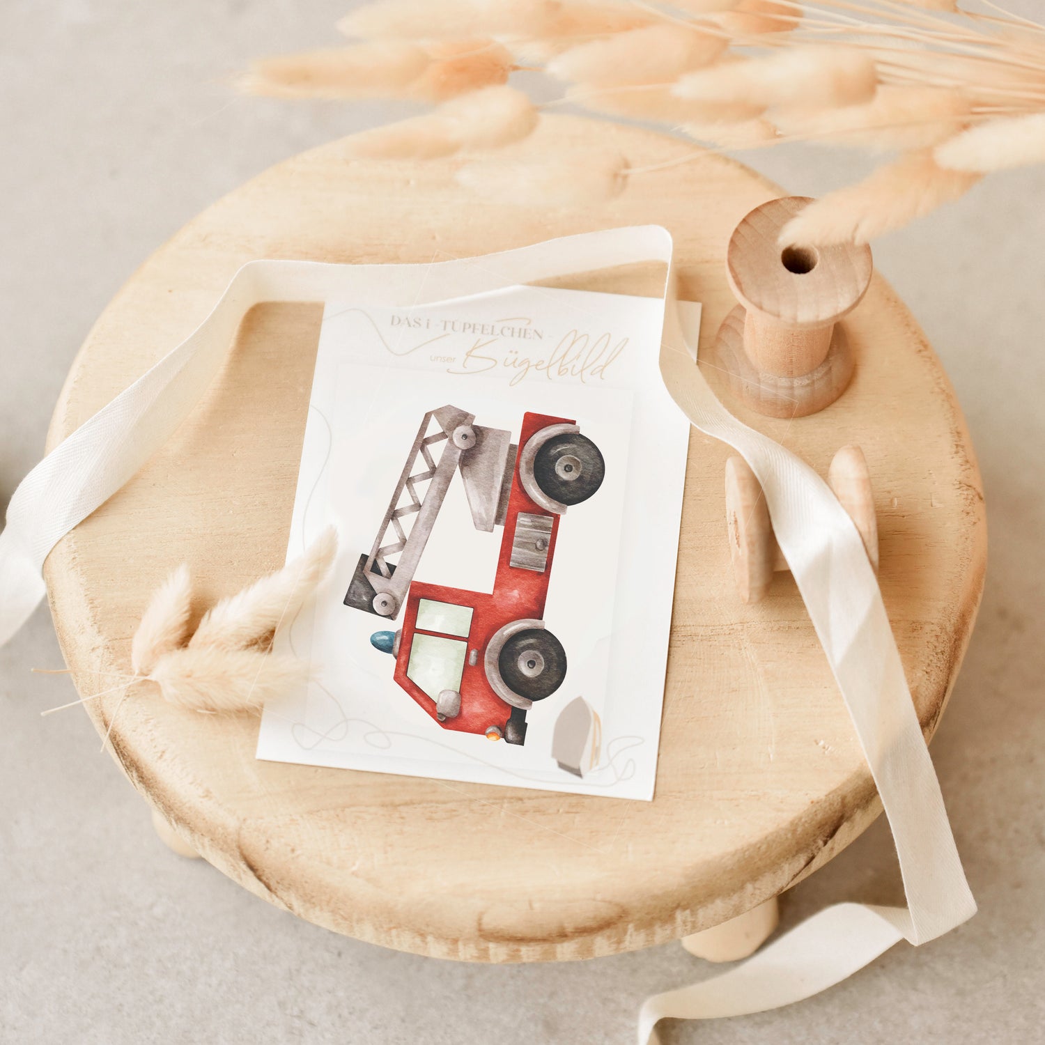 Bügelbild | Wasser marsch (Feuerwehr)