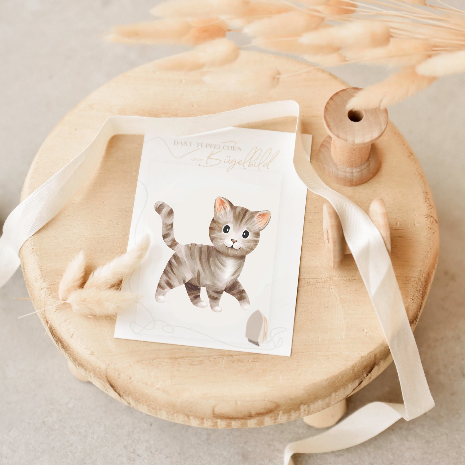 Bügelbild | Minka (Katze)