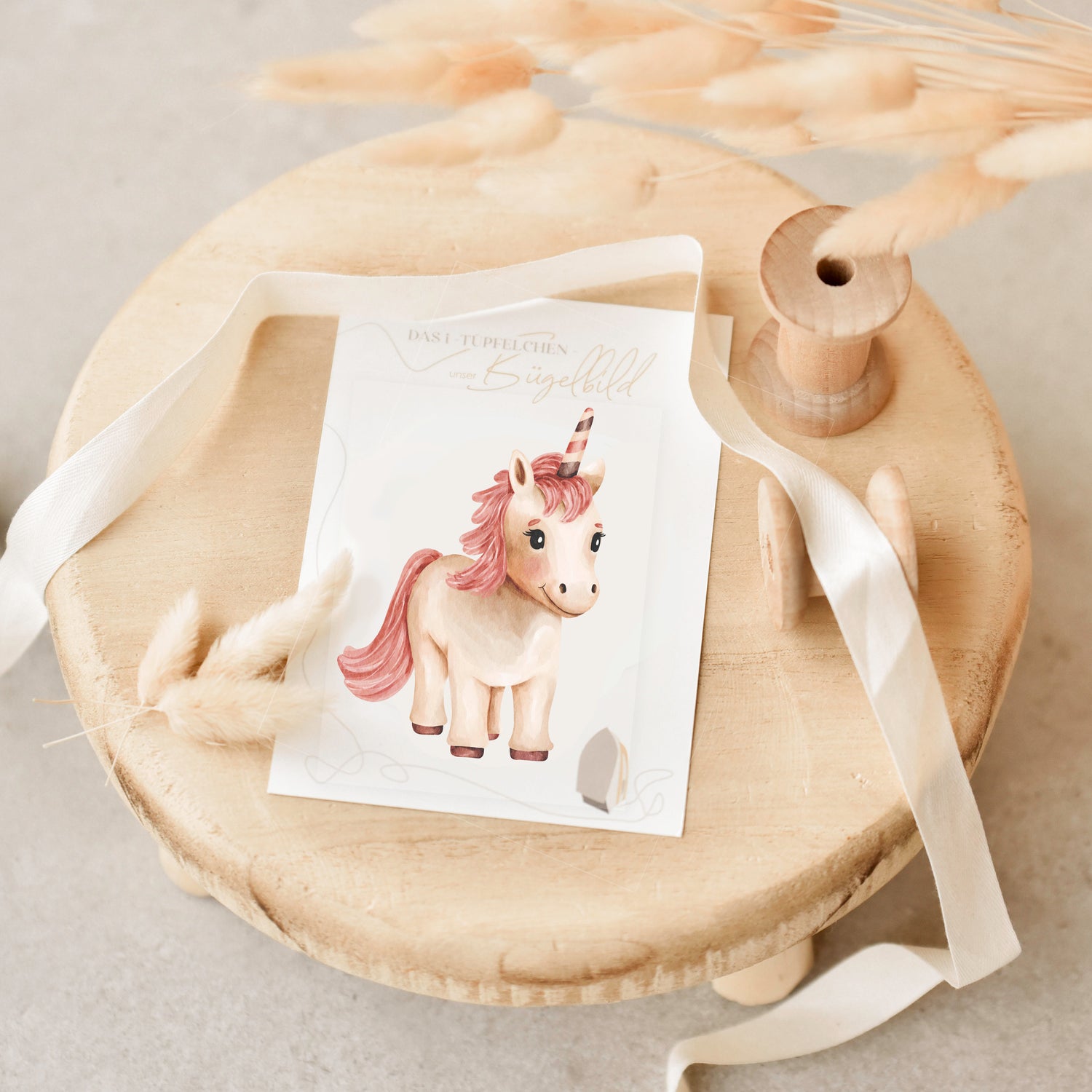 Bügelbild | Mirabelle (Einhorn)