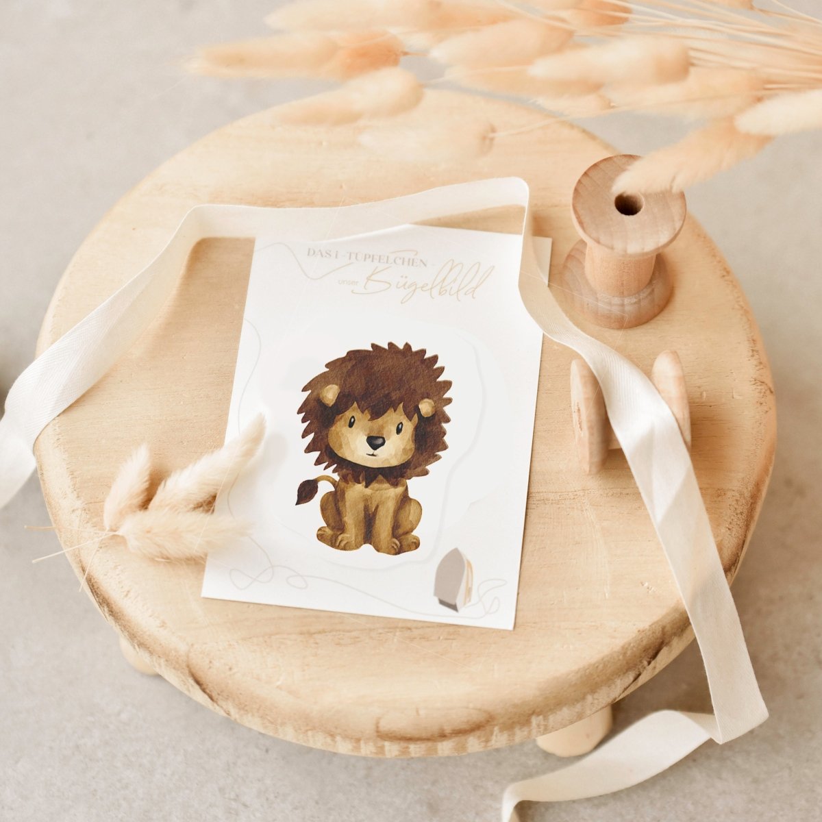 Bügelbild | Theo 2.0 (Löwe)