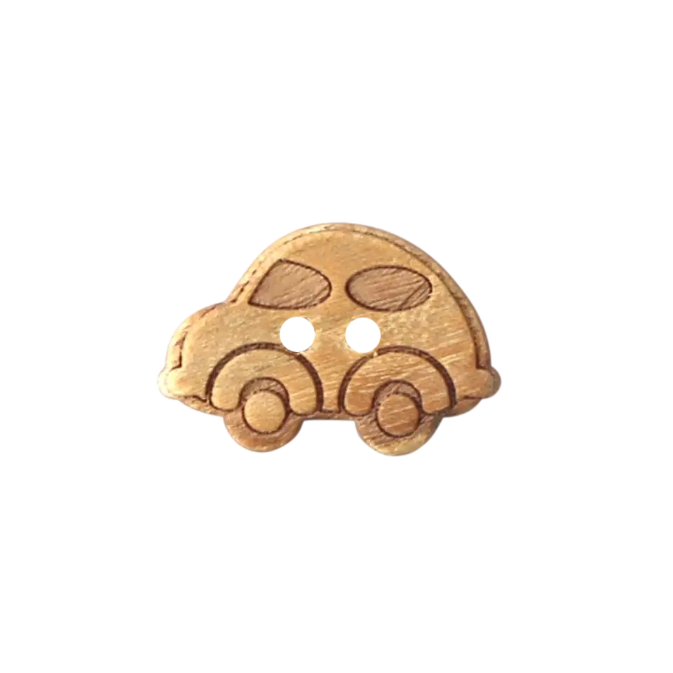 Prym Knopf Auto 18mm beige