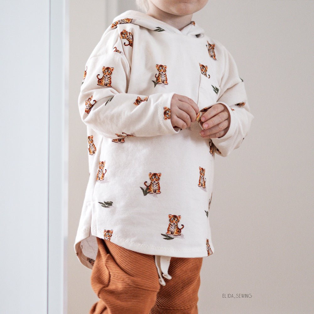 Egon der Elegante hell (Tiger) | Jersey & French Terry (BIO)