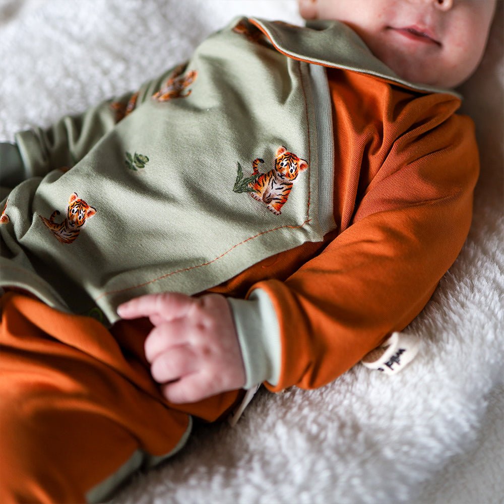 Egon der Elegante dunkel (Tiger) | Jersey & French Terry (BIO)