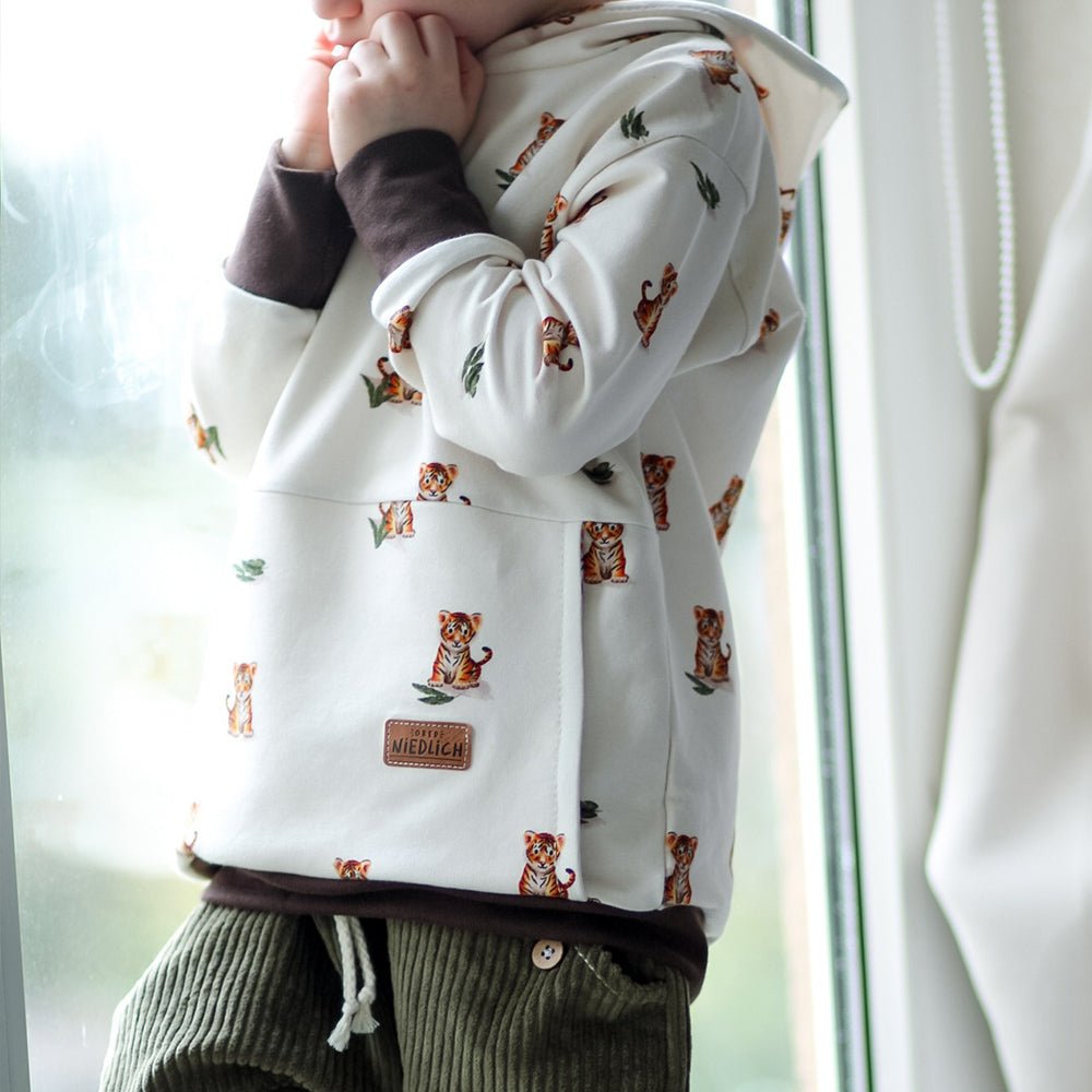 Egon der Elegante hell (Tiger) | Jersey & French Terry (BIO)