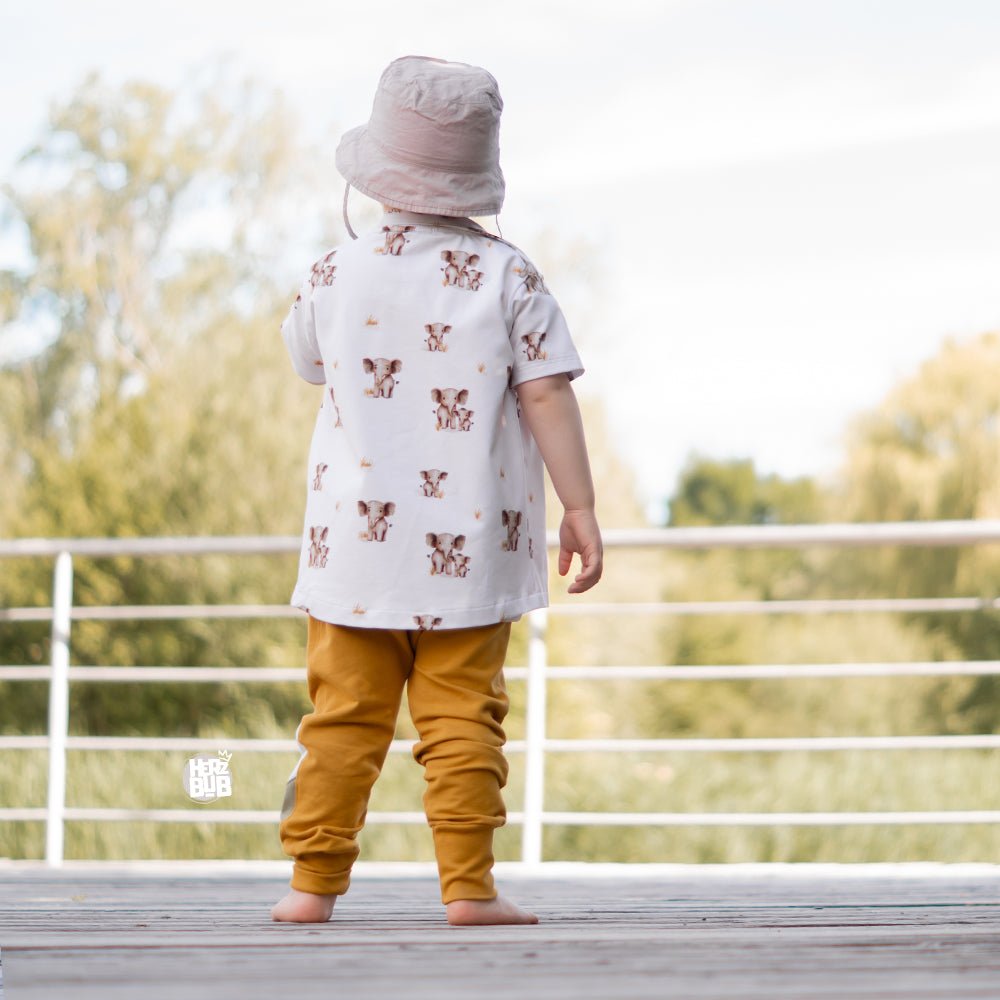 Ellis Rüsselbande hell (Elefant) | Jersey & French Terry (BIO)