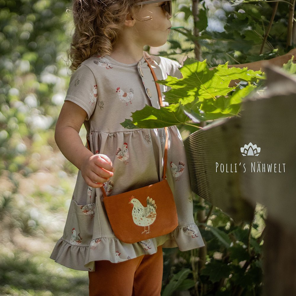 Jersey & French Terry (BIO) | Henrietta Henne dunkel (Huhn)