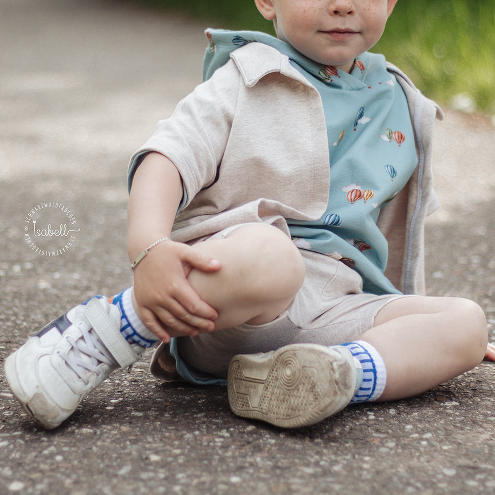 Höhenflug dunkel (Heißluftballon) | Jersey & French Terry (BIO)