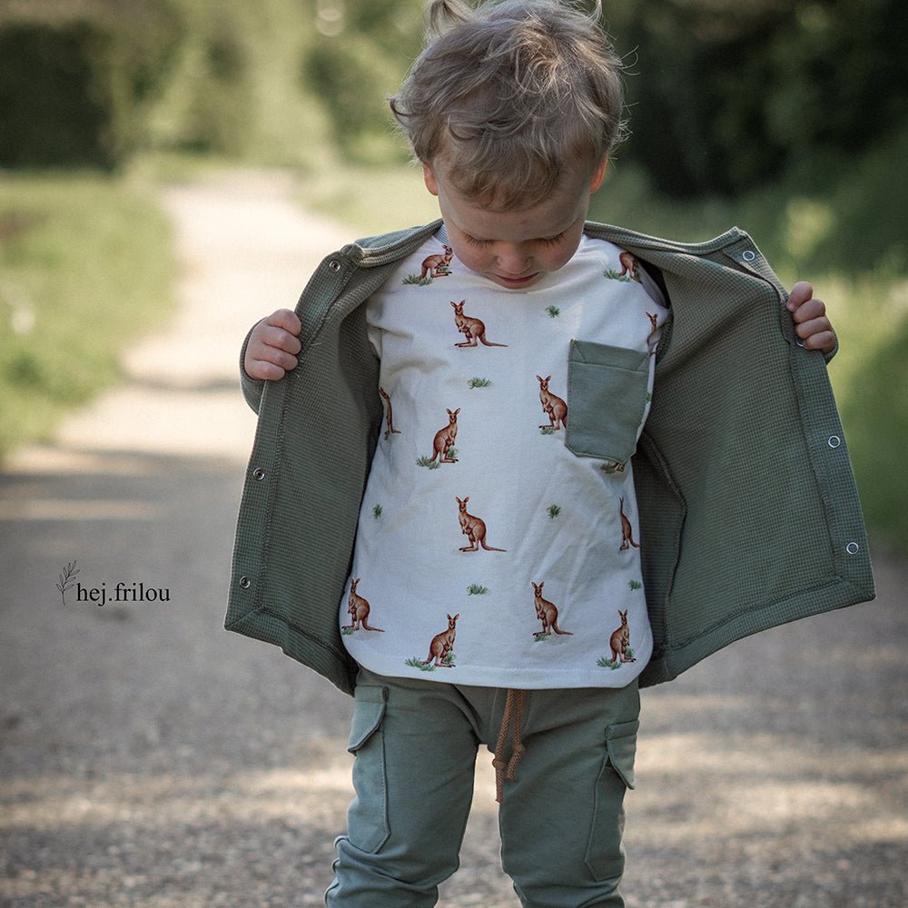 Sydney die Sprunghafte hell (Känguru) | Jersey & French Terry (BIO)