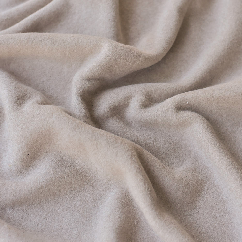 Bio Baumwoll-Fleece | Beige