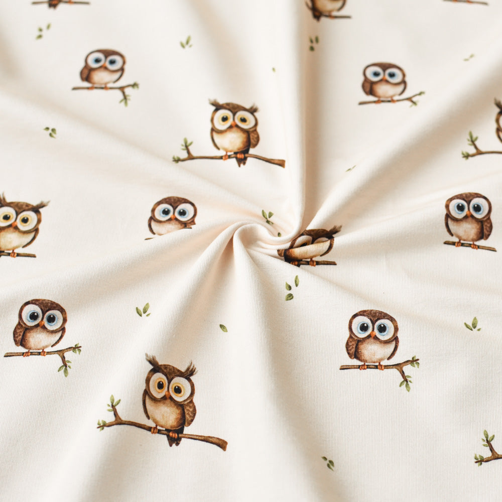 Lumi & Nox (Eule) | Jersey & French Terry (BIO)