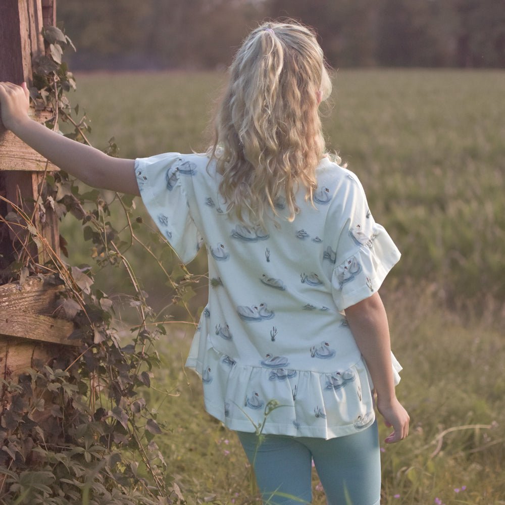 Odette von Schwan hell | Jersey & French Terry (BIO)