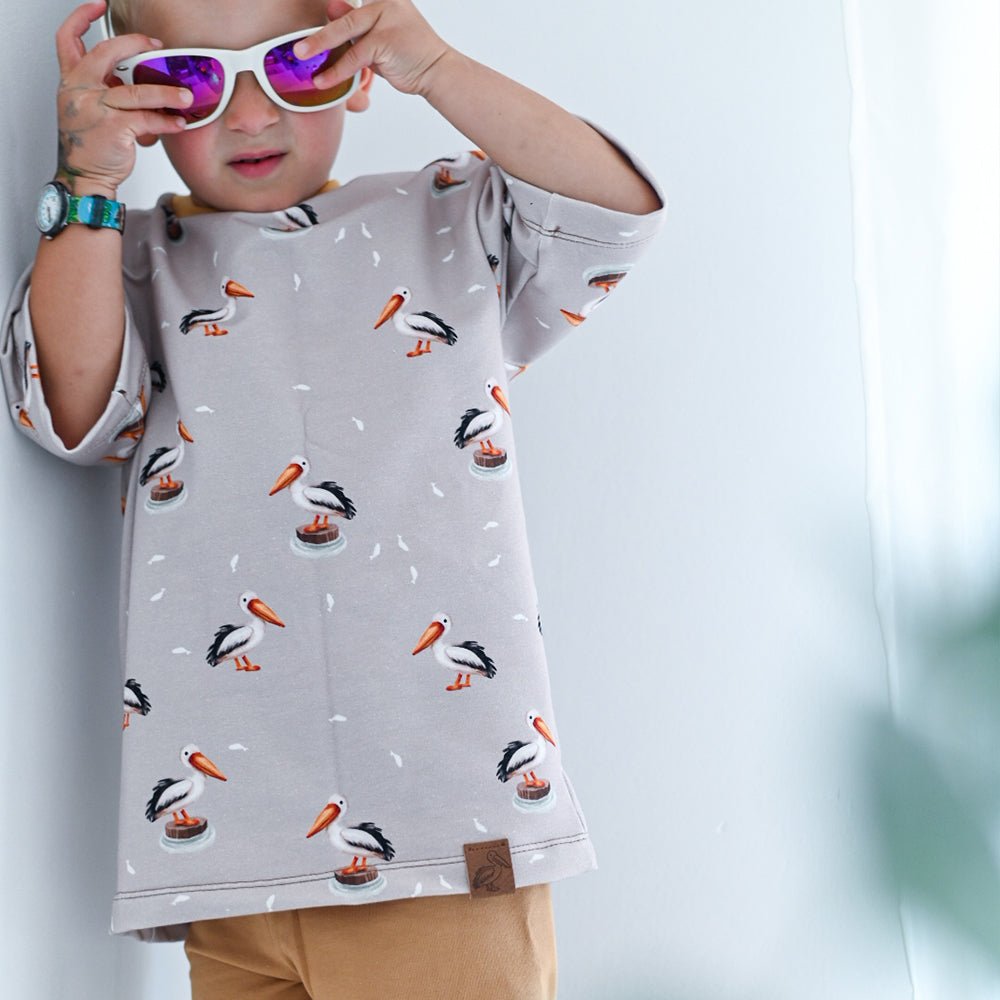 Pepe Pelikan dunkel | Jersey & French Terry (BIO)