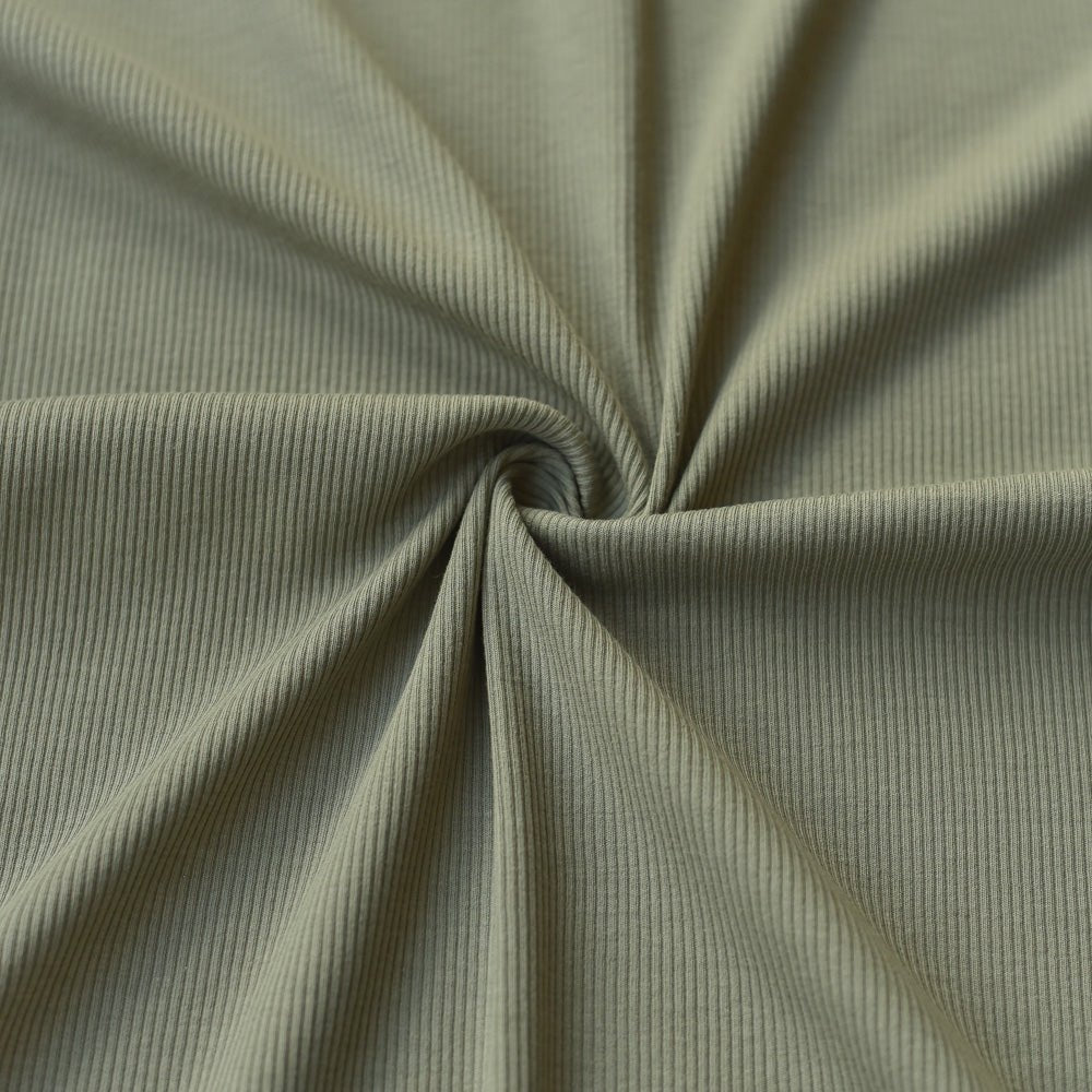 Ribjersey | Olivgrün