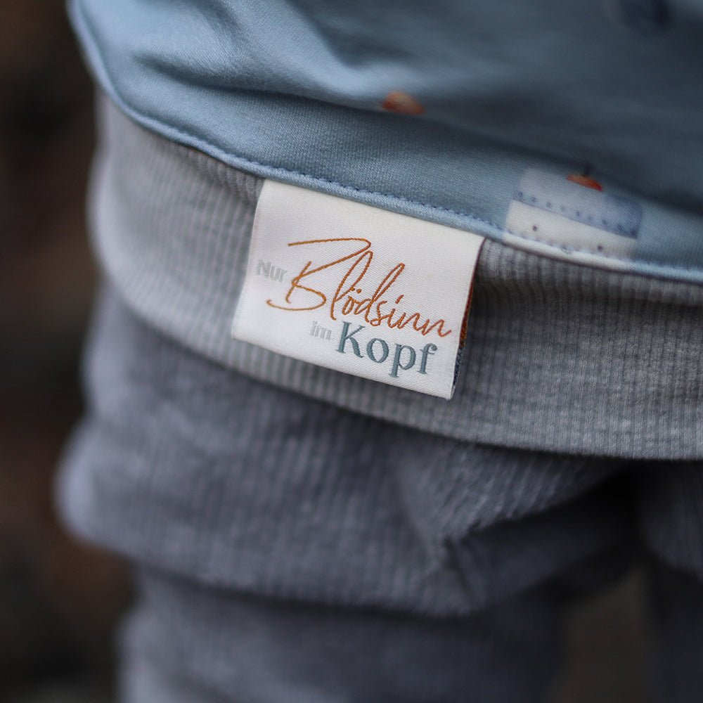 Weblabel | Nur Blödsinn im Kopf bunt