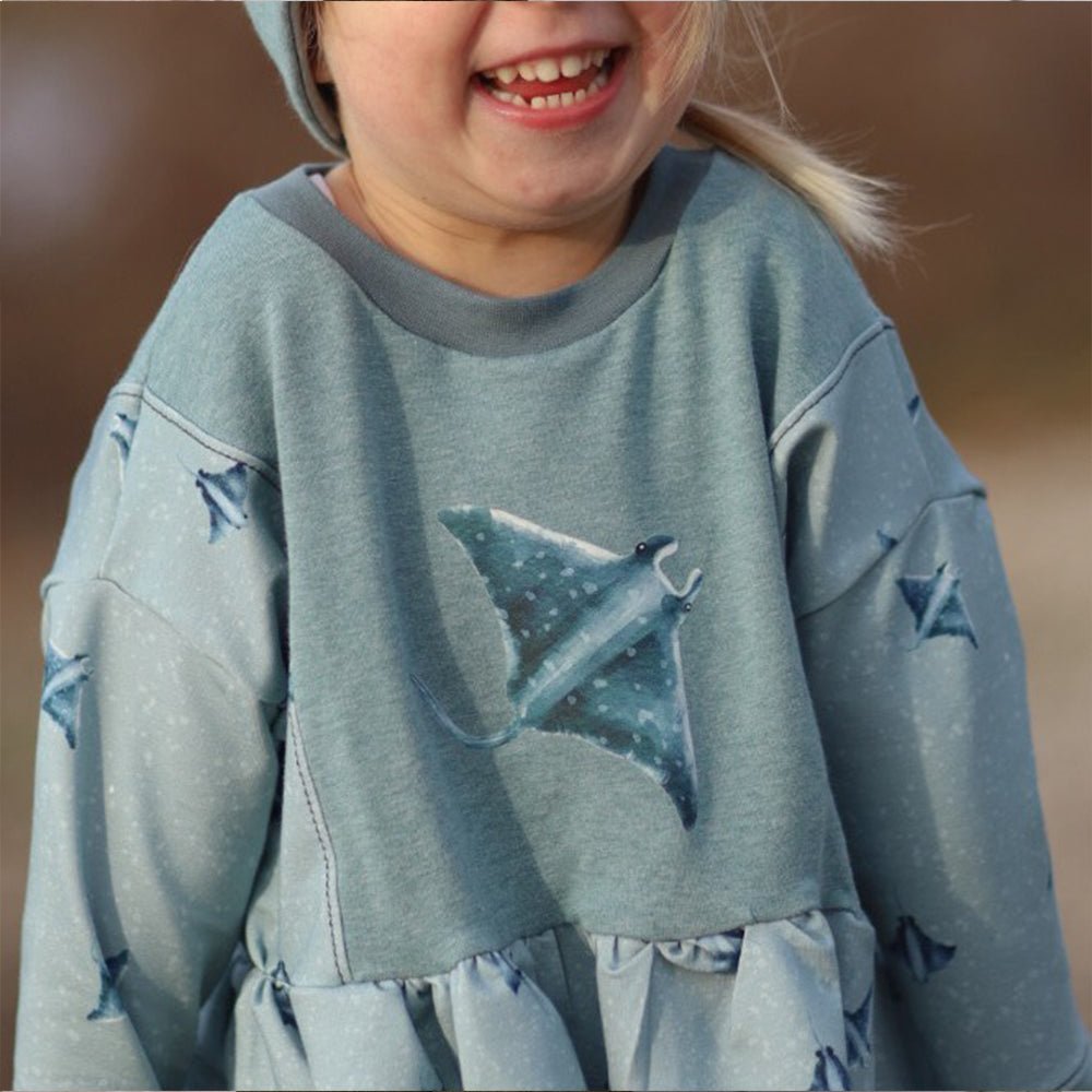 Bügelbild | Maui (Rochen)