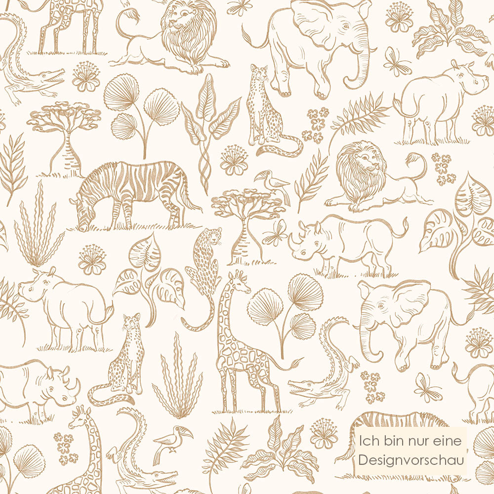 Safarimania hell | UV Bade-Lycra Vorbestellung