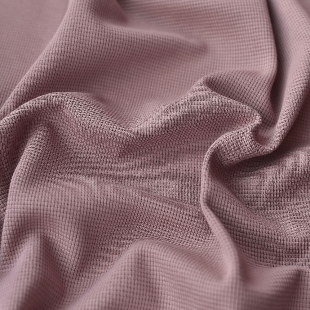 Waffeljersey | Altmauve