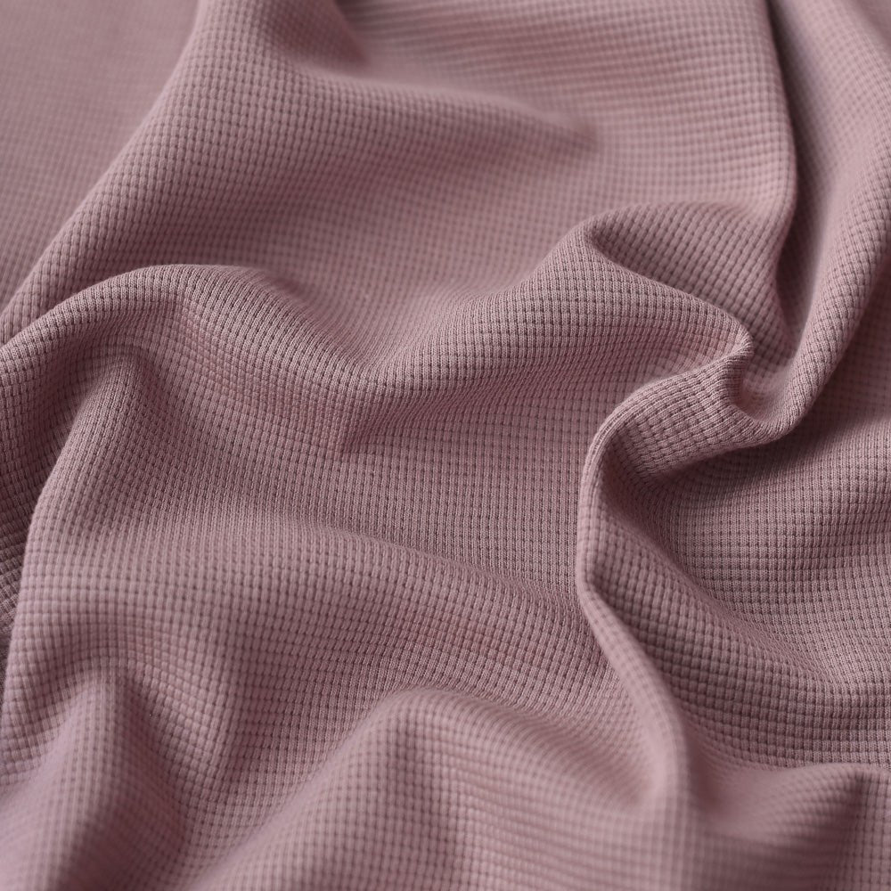 Waffeljersey | Altmauve