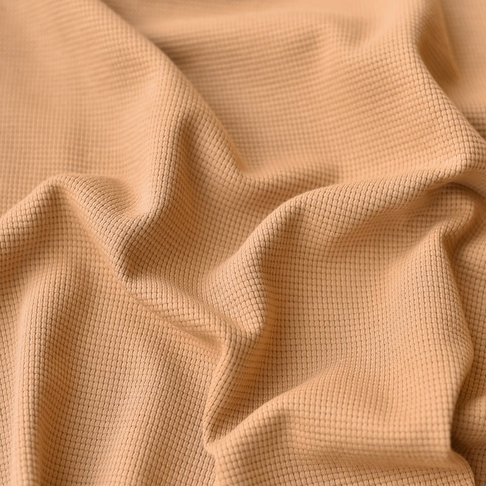 Waffeljersey | Camel