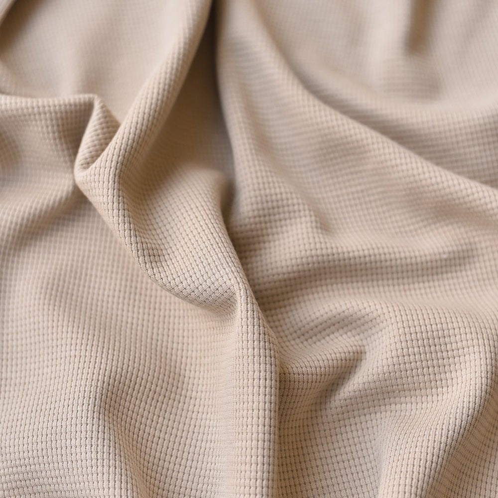 Waffeljersey | Sand