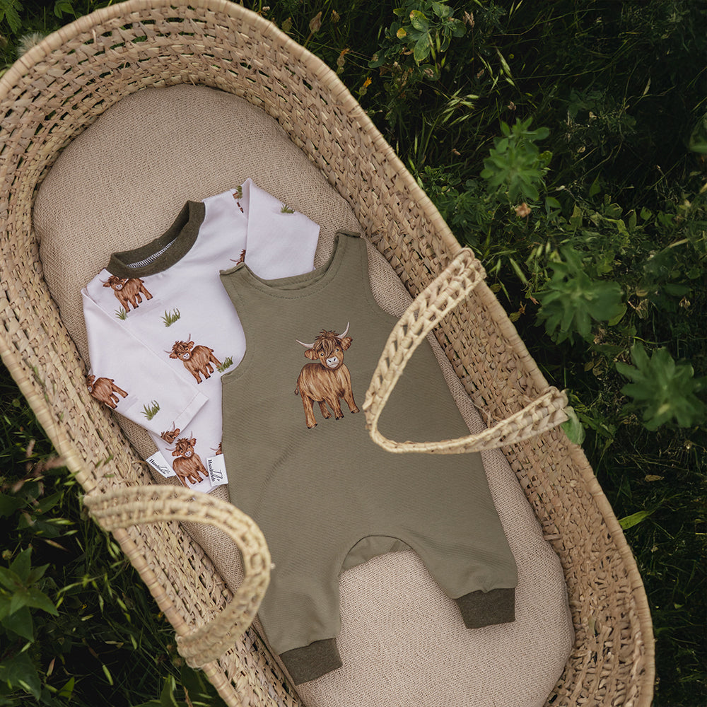 Locke der Lässige hell (Hochlandrind) | Jersey & French Terry (BIO)