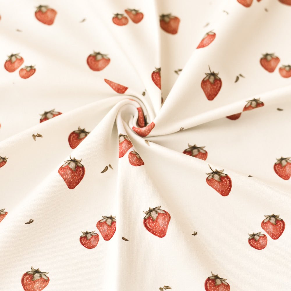 Erdbeertraum  | Jersey  &  French Terry (BIO)