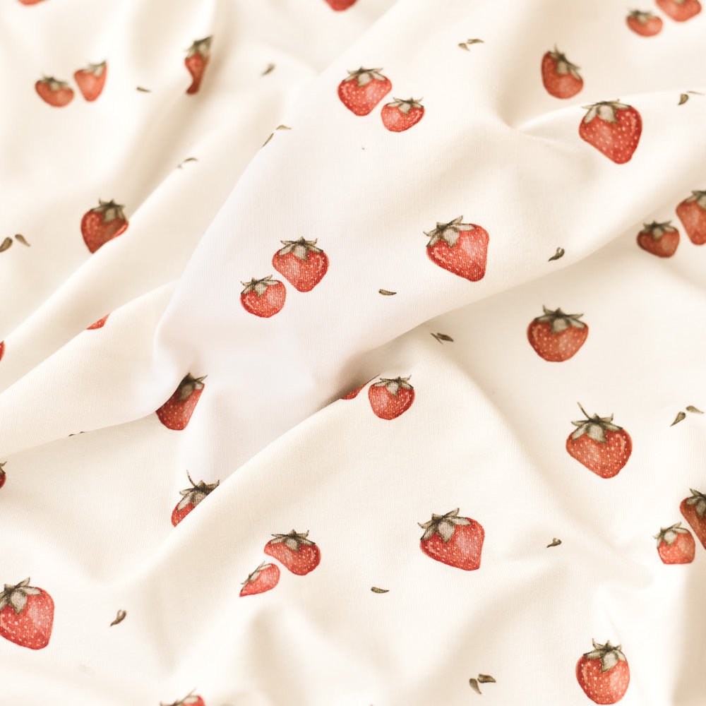 Erdbeertraum  | Jersey  &  French Terry (BIO)