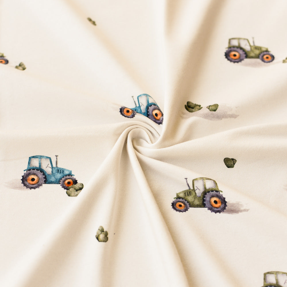 Erntezeit hell (Traktor) | Jersey  &  French Terry (BIO)