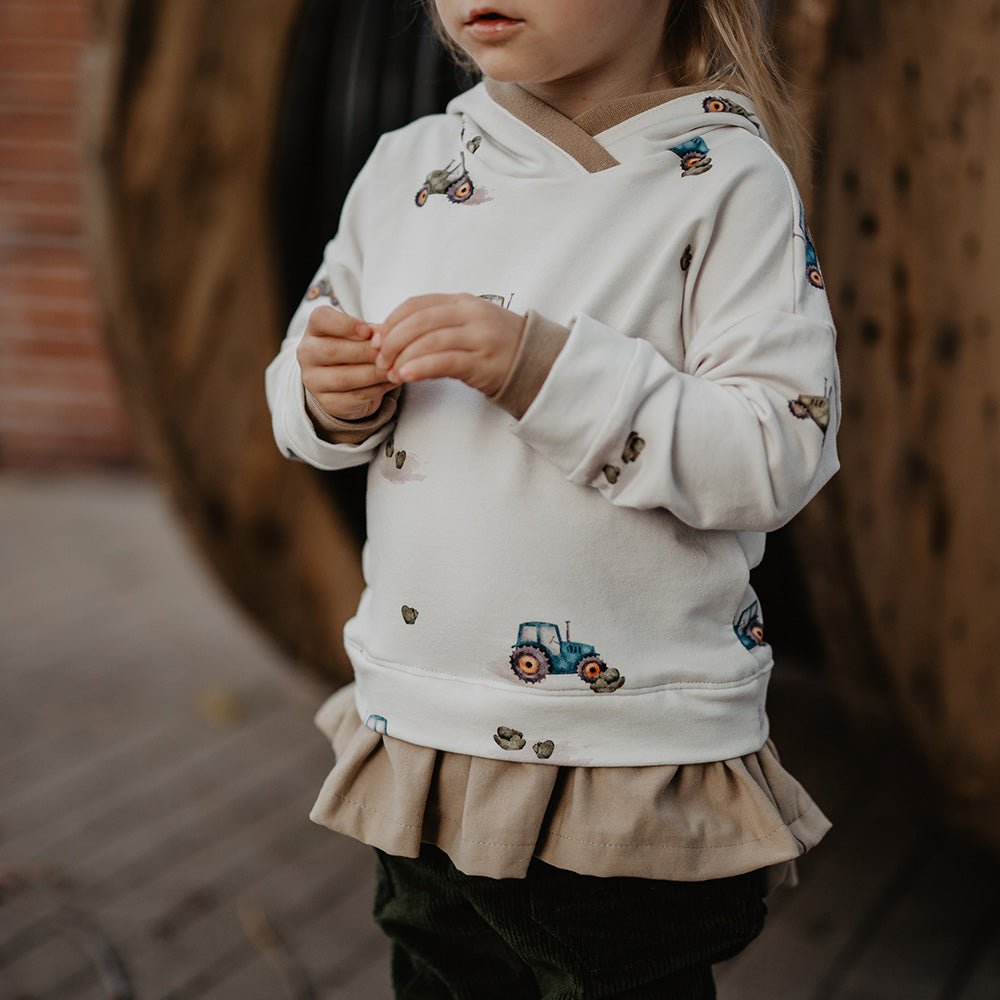 Erntezeit hell (Traktor) | Jersey  &  French Terry (BIO)