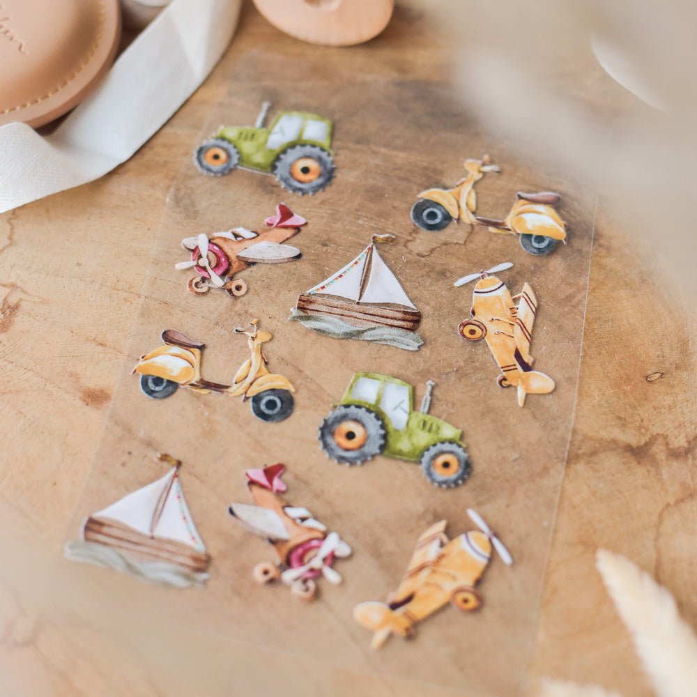 Rub-On-Sticker | Fahrzeuge