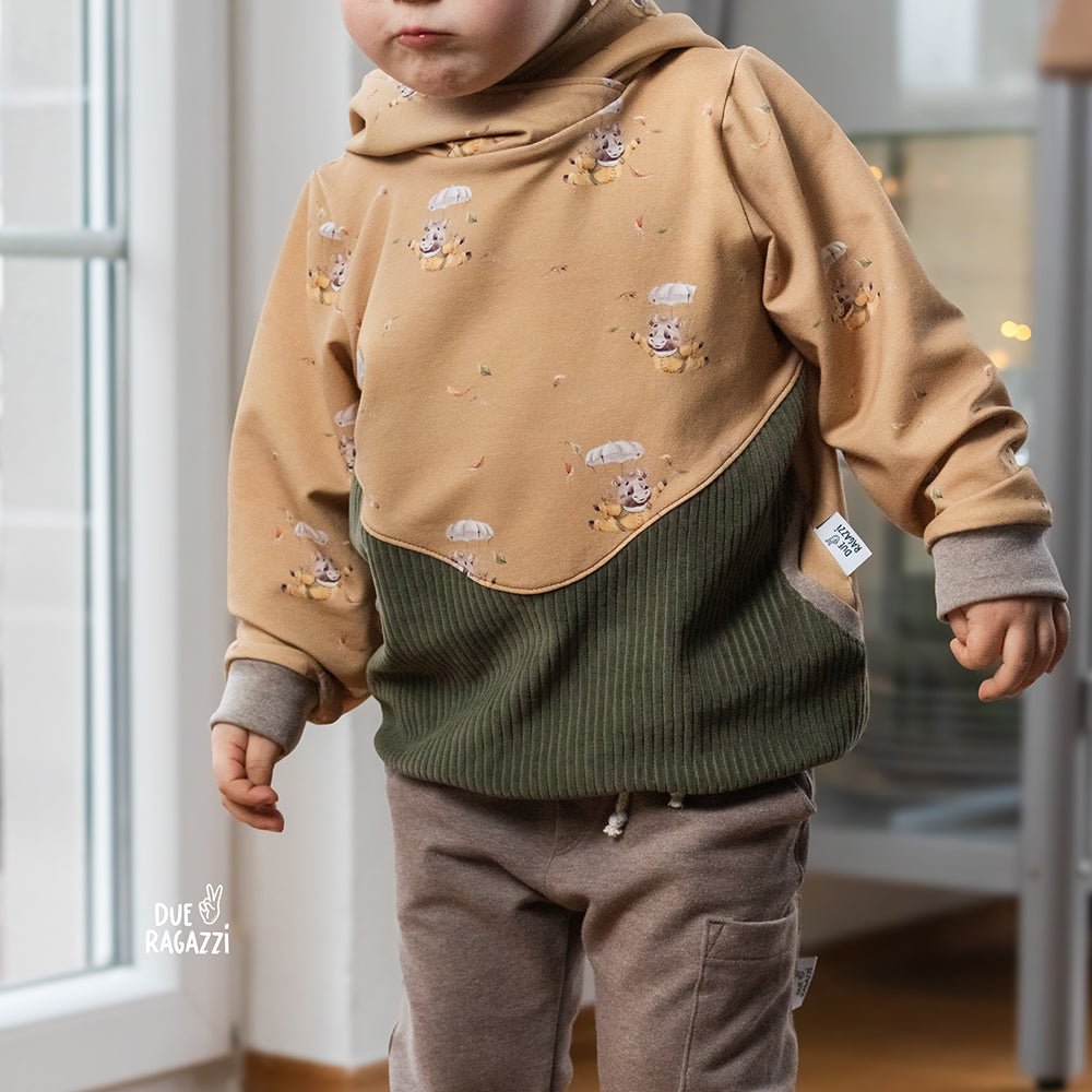 Freier Fall dunkel | Jersey & French Terry (BIO)