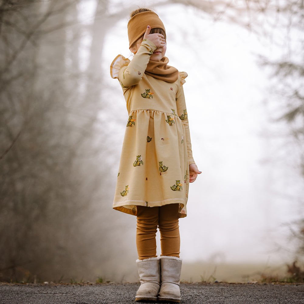 Fumo der Feuerspucker dunkel (Drache) | Jersey & French Terry (BIO)