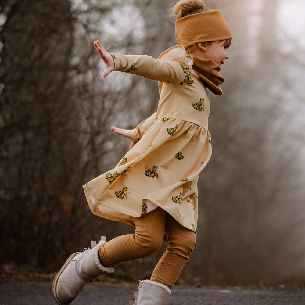 Fumo der Feuerspucker dunkel (Drache) | Jersey & French Terry (BIO)