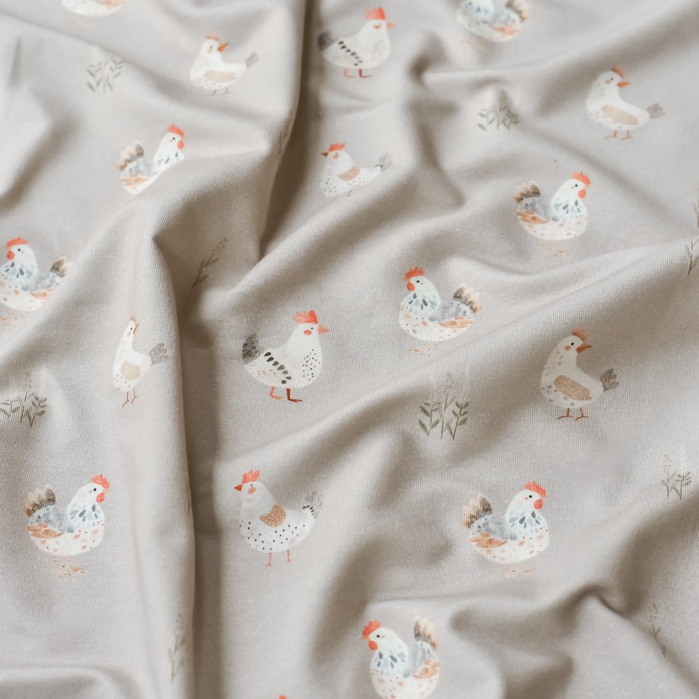 Henrietta Henne dunkel (Huhn) | Jersey & French Terry (BIO)