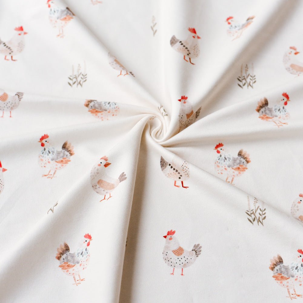 Henrietta Henne hell (Huhn) | Jersey & French Terry (BIO)