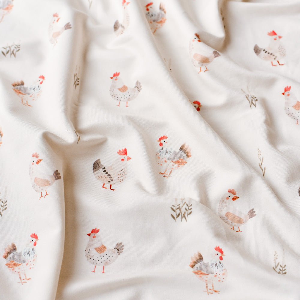 Henrietta Henne hell (Huhn) | Jersey & French Terry (BIO)