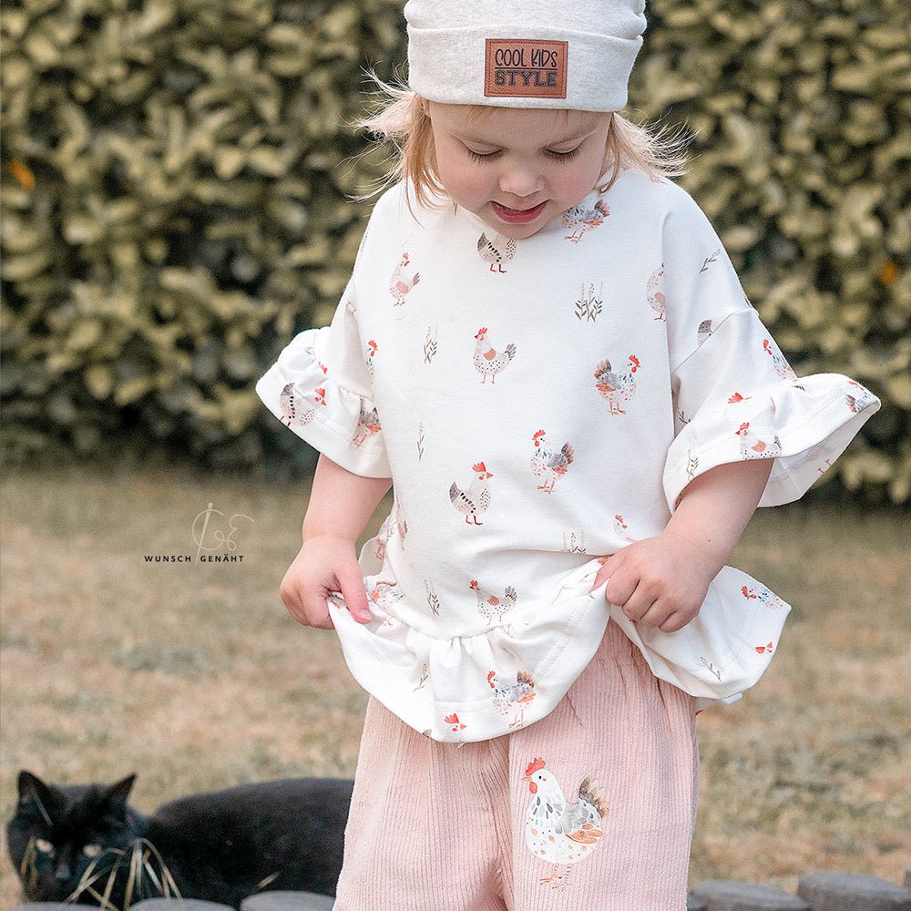 Jersey & French Terry (BIO) | Henrietta Henne hell (Huhn)