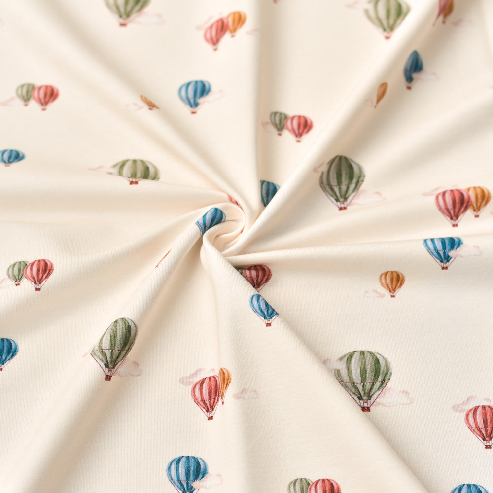 Höhenflug hell (Heißluftballon) | Jersey & French Terry (BIO)