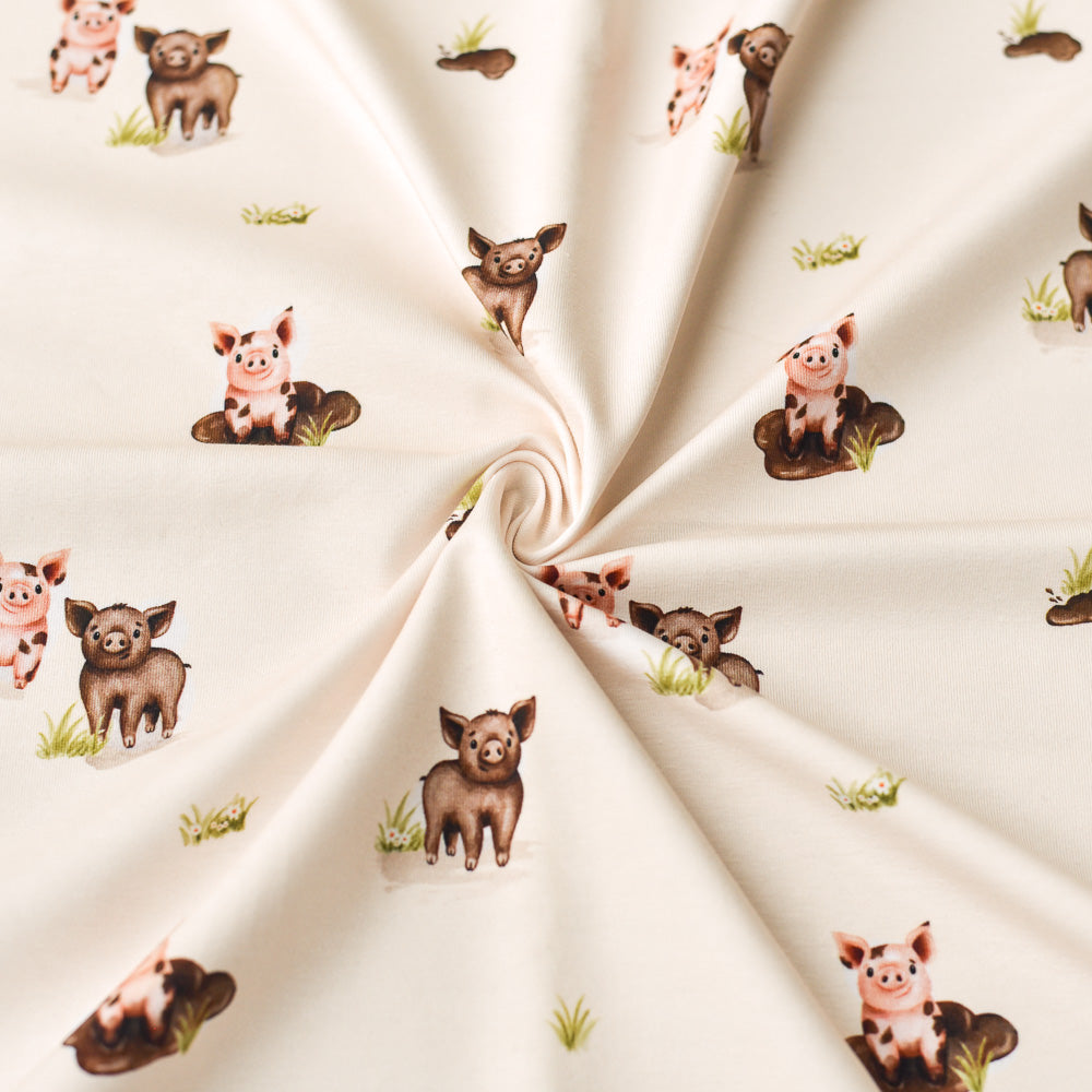 Horsti&Borsti hell (Schwein) | Jersey & French Terry (BIO)