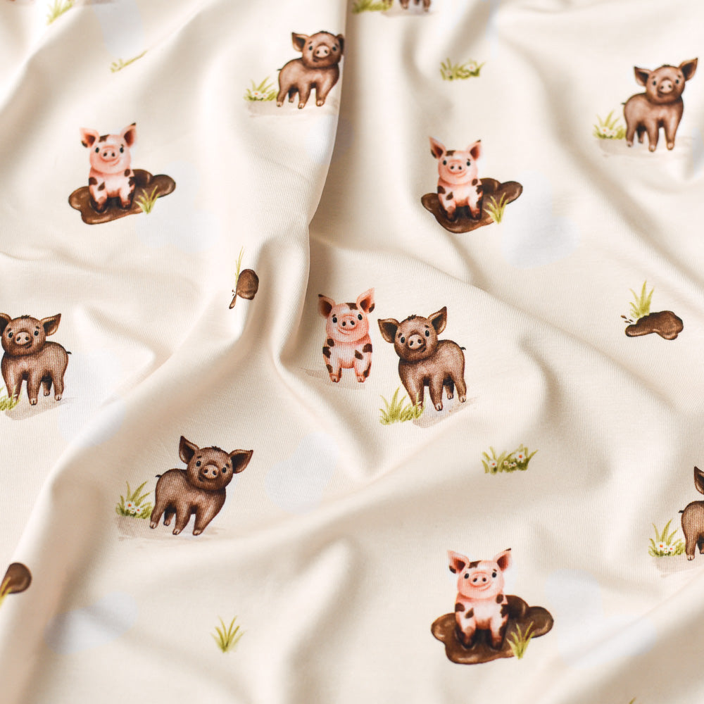 Horsti&Borsti hell (Schwein) | Jersey & French Terry (BIO)