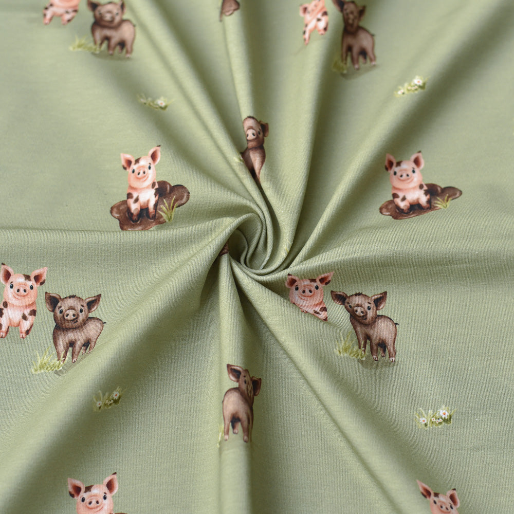 Horsti&Borsti dunkel (Schwein) | Jersey & French Terry (BIO)