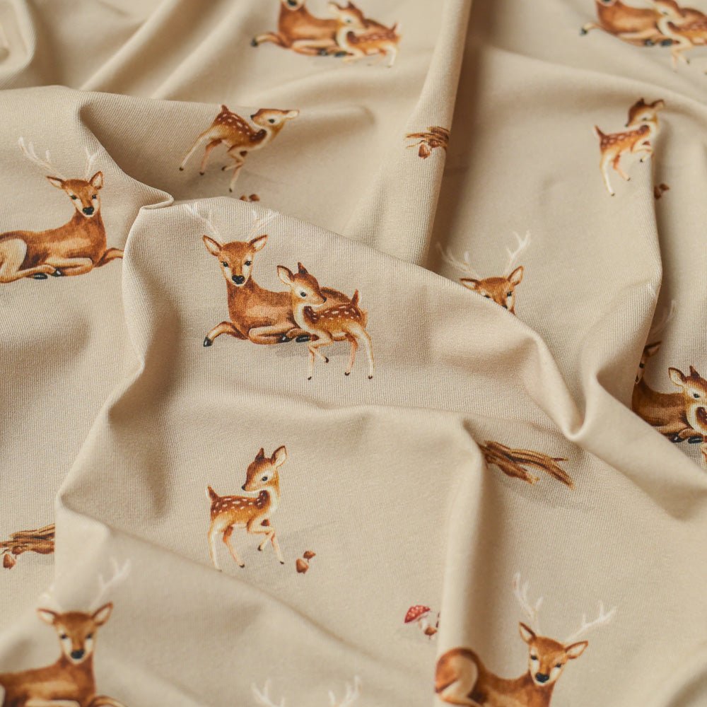 Hugo Hüter des Waldes dunkel (Hirsch) | Jersey & French Terry (BIO)