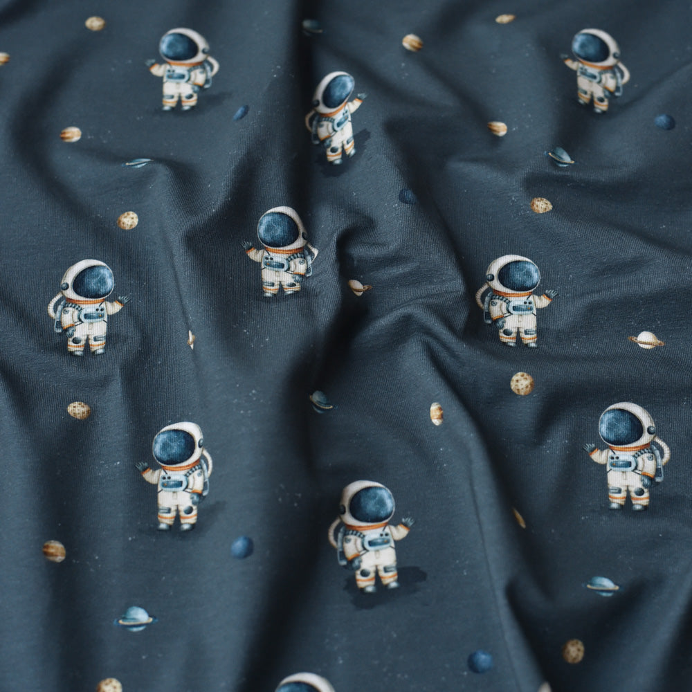 Kosmo auf Mission dunkel (Astronaut) | Jersey & French Terry (BIO)