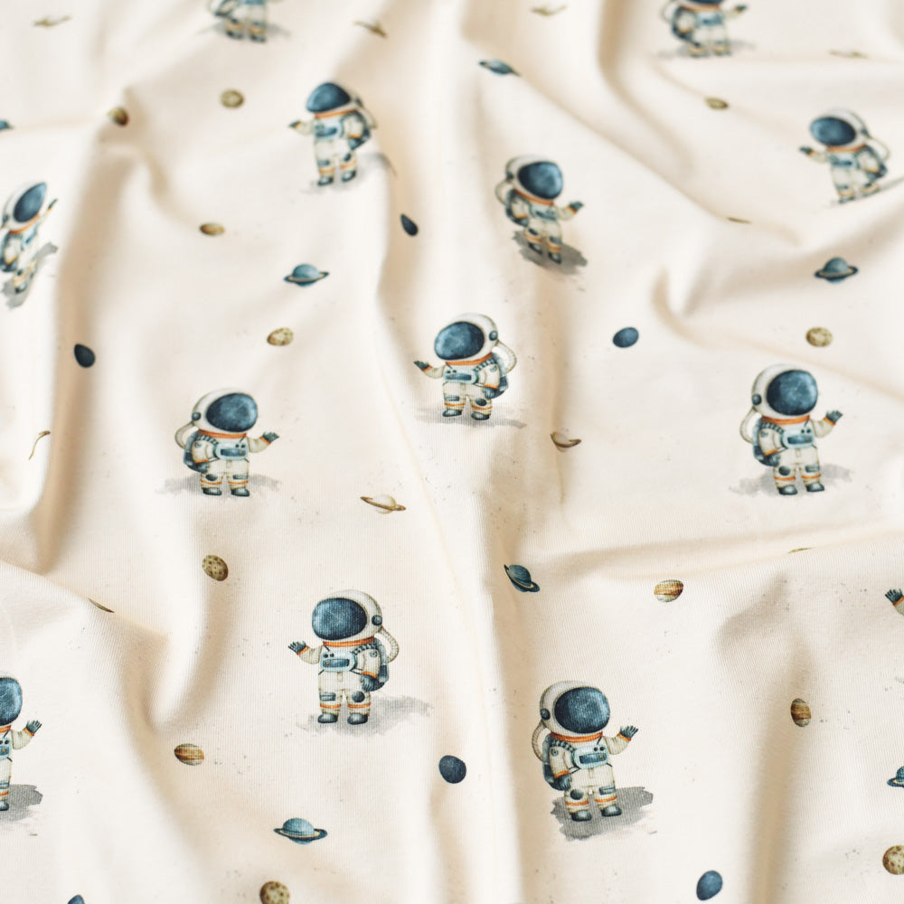 Kosmo auf Mission hell (Astronaut) | Jersey & French Terry (BIO)