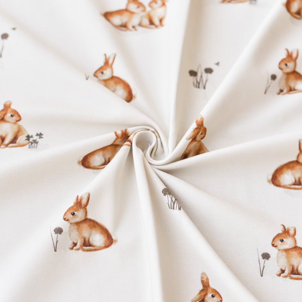 Lotta Langohr hell (Hase) | Jersey & French Terry (BIO)