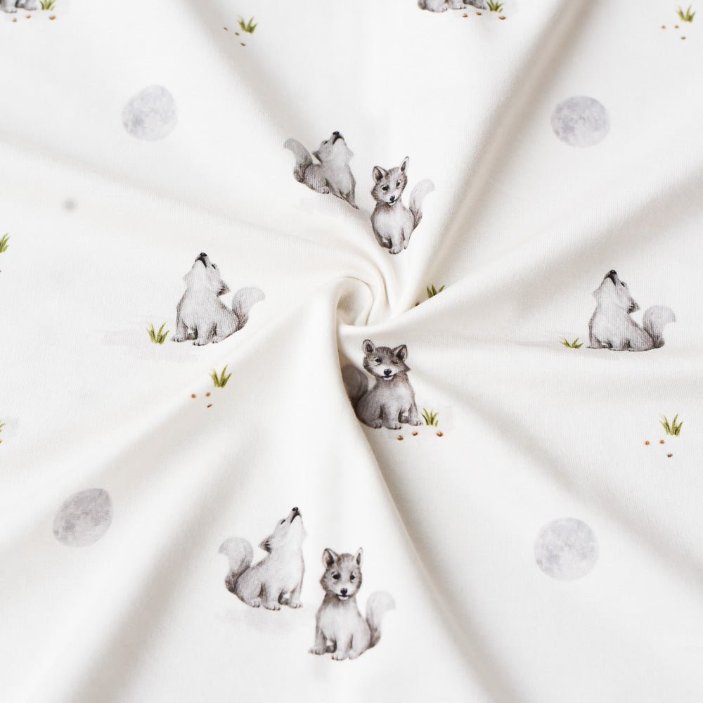 Luna Lupus hell (Wolf) | Jersey & French Terry (BIO)